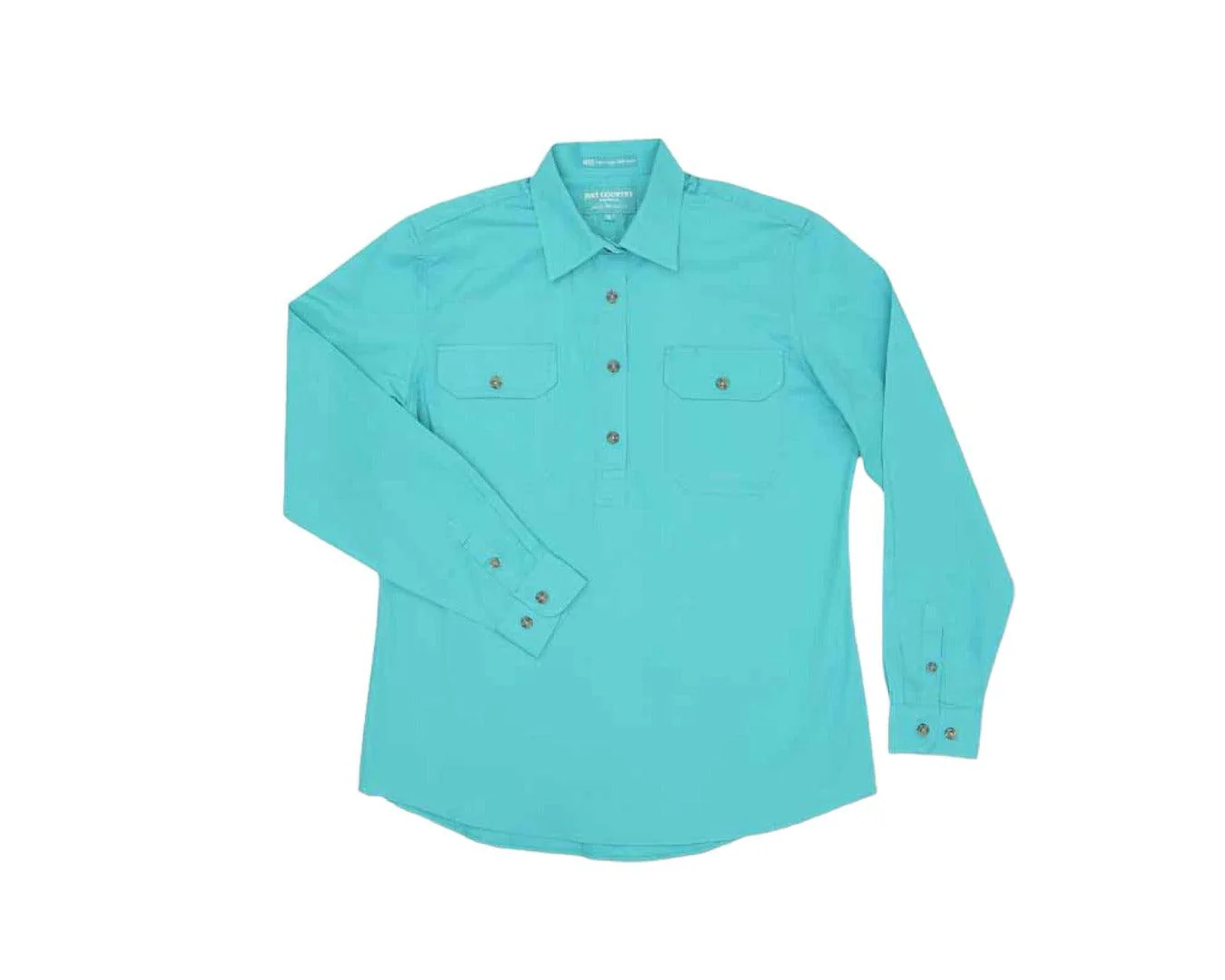Just Country Jahna Ladies Long Sleeve Work Shirt - Image 14