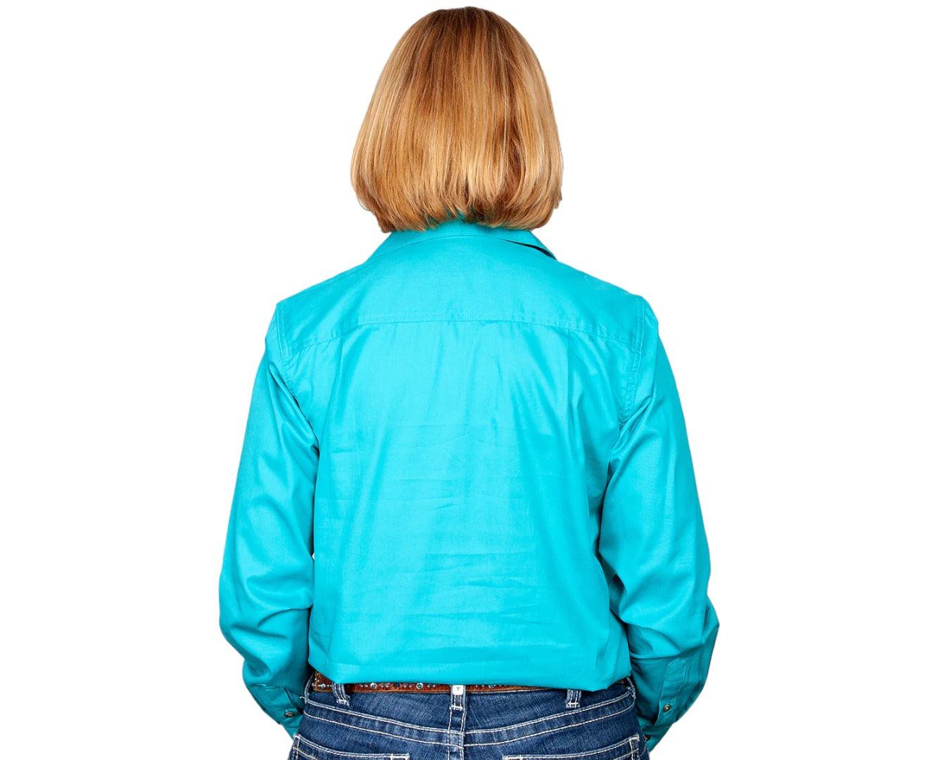 Just Country Jahna Ladies Long Sleeve Work Shirt - Image 15