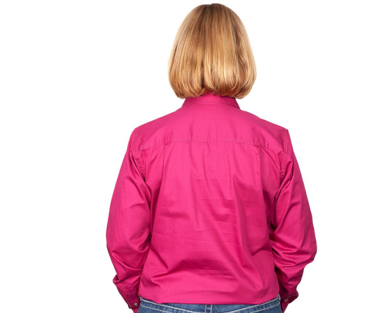 Just Country Jahna Ladies Long Sleeve Work Shirt - Image 17