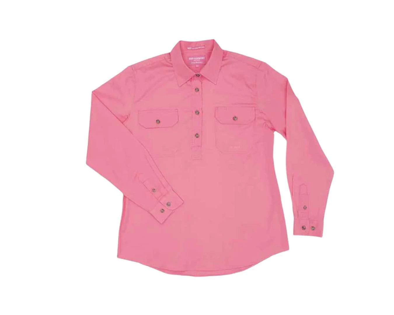 Just Country Jahna Ladies Long Sleeve Work Shirt - Image 5