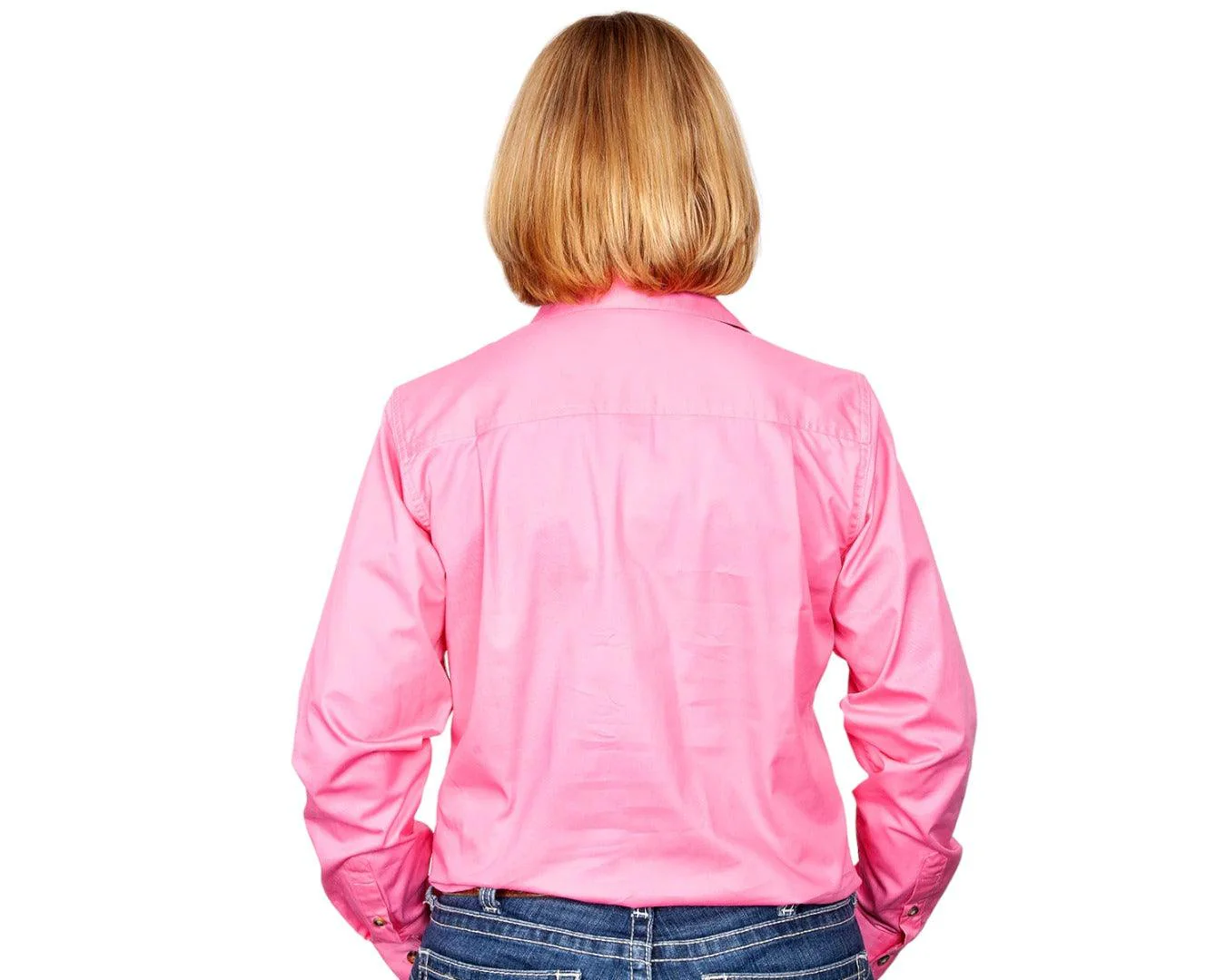 Just Country Jahna Ladies Long Sleeve Work Shirt - Image 6