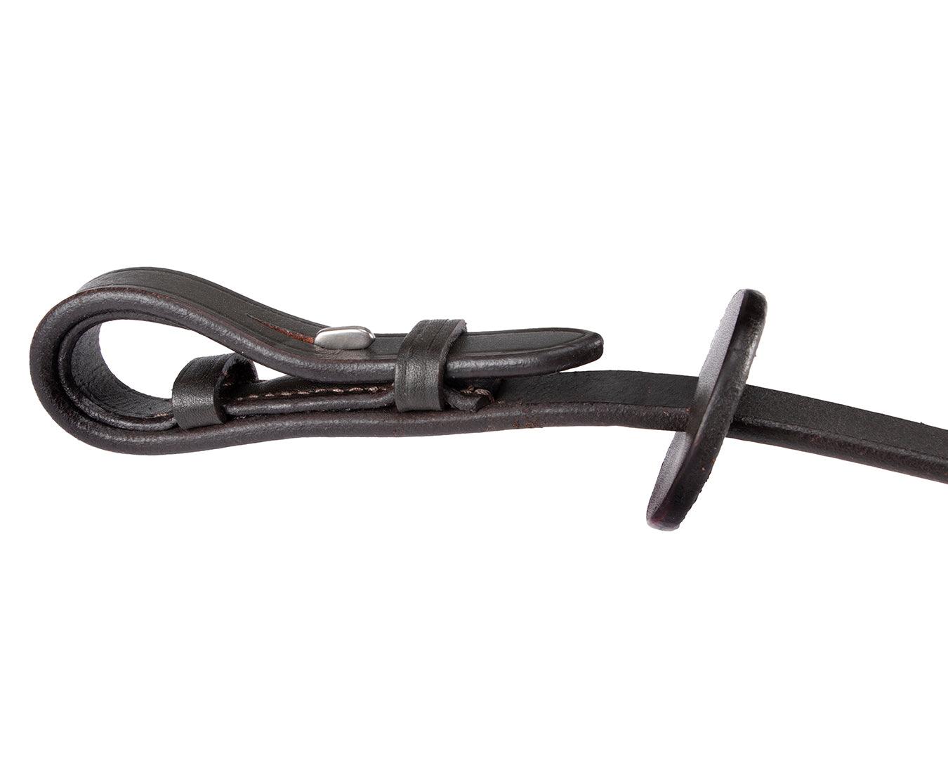 Jeremy & Lord Covered Leather Grip Stop Rein Nappa - Image 5
