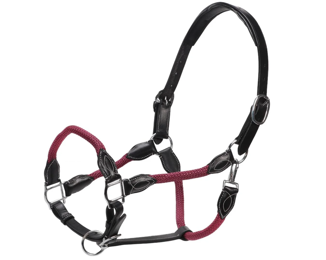 Leather and Rope Halter - Image 2