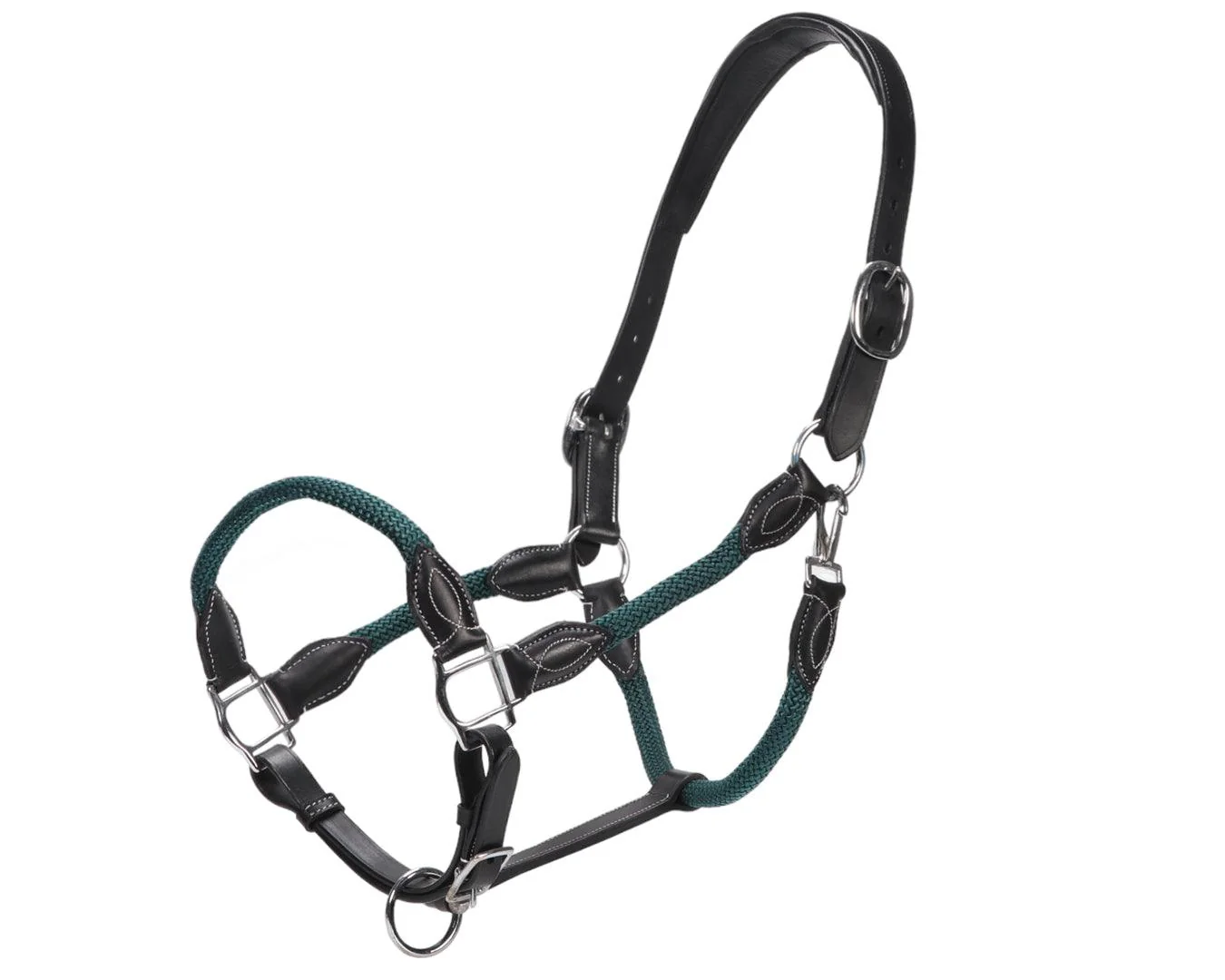 Leather and Rope Halter - Image 7