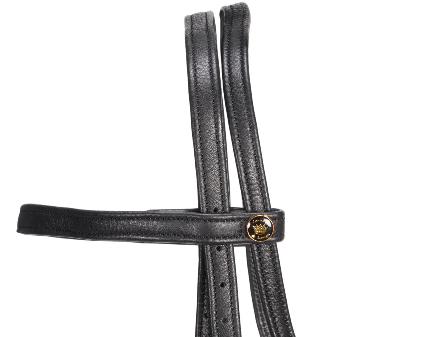 Jeremy & Lord Nappa Snaffle Bridle Head - Image 3