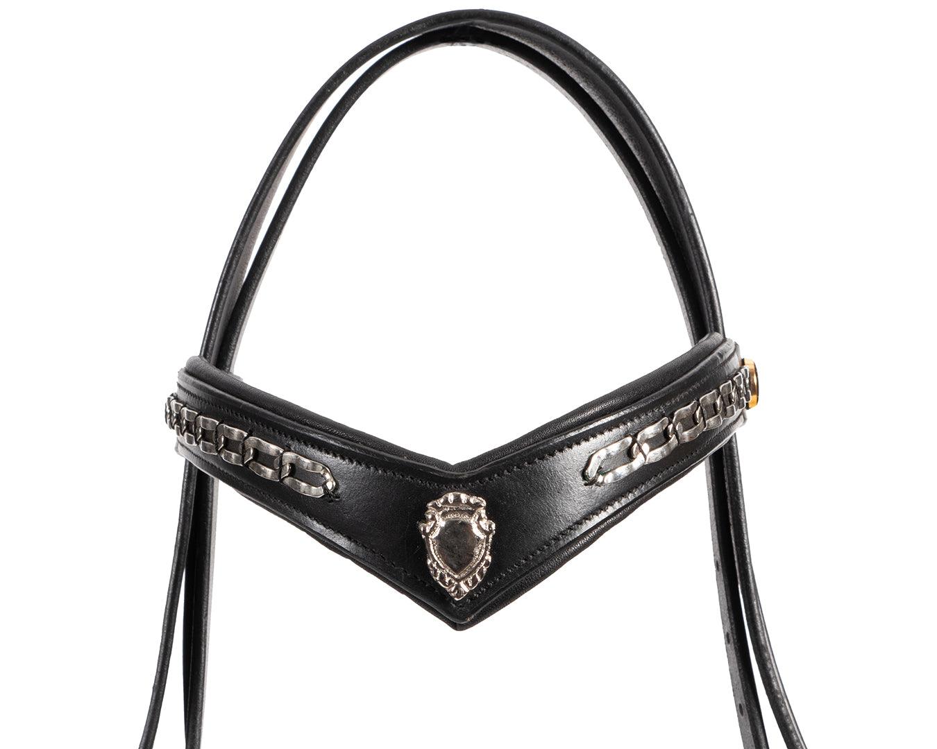 Jeremy & Lord "V" Dressage Bridle - Image 5