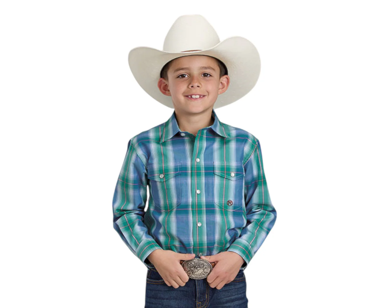 Just Country Boy's Amarillo Plaid Shirt - Image 2