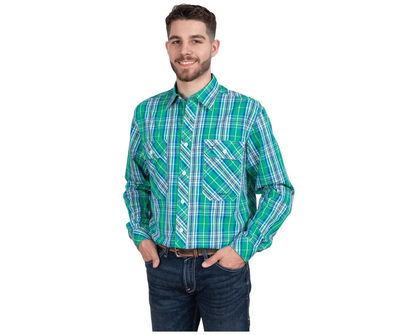 Just Country Mens Austin Full Button Shirt - Image 11