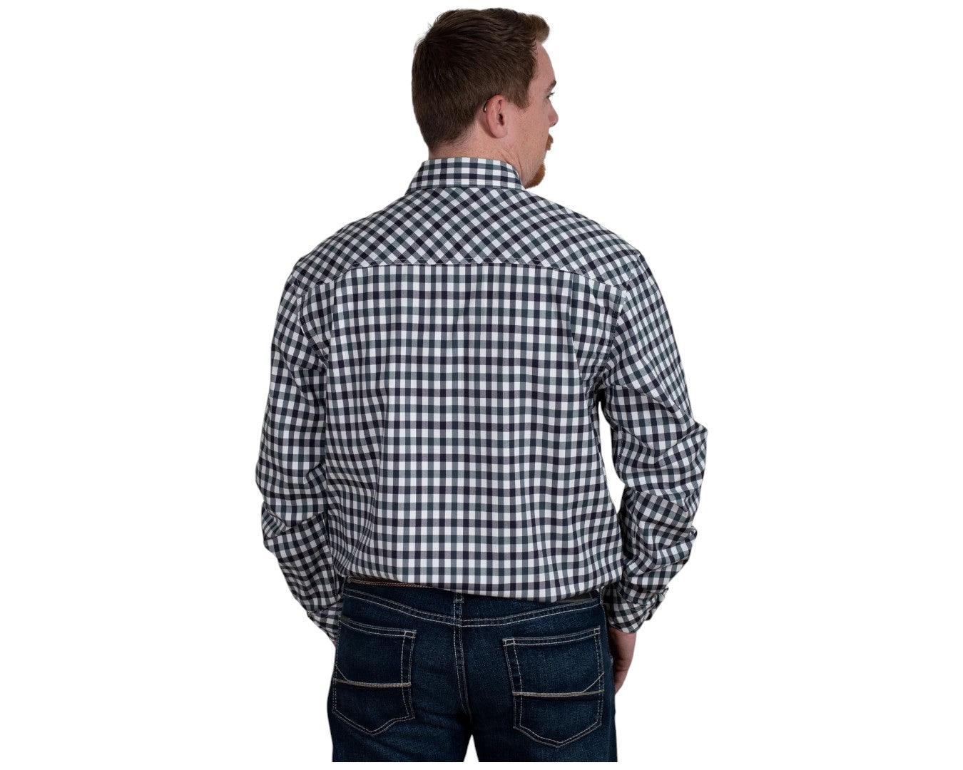 Just Country Mens Austin Full Button Shirt - Image 5