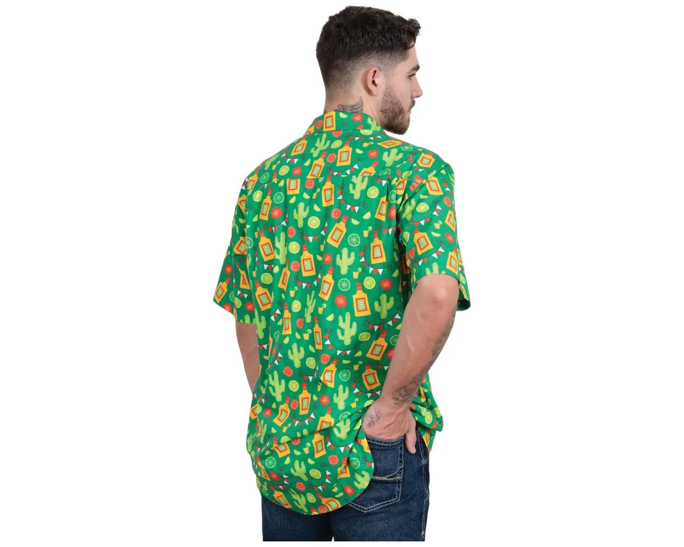Just Country Mens Jordan Short Sleeve Button Down Shirt - Image 5