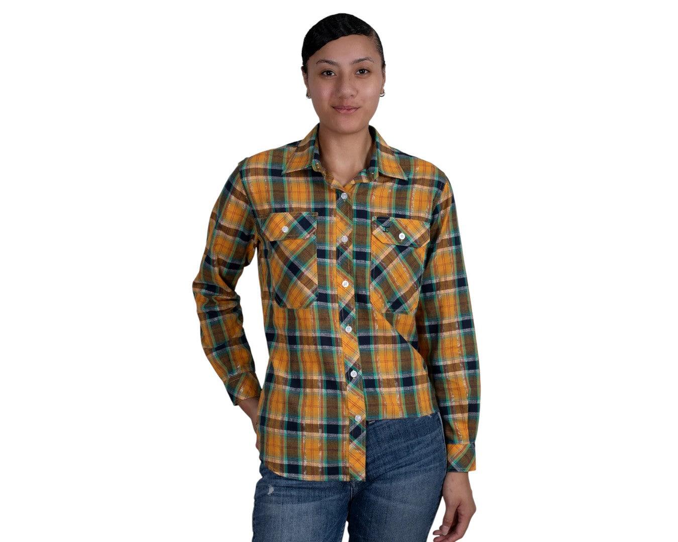 Just Country Womens Abbey Frills Full Button Shirt - Image 4