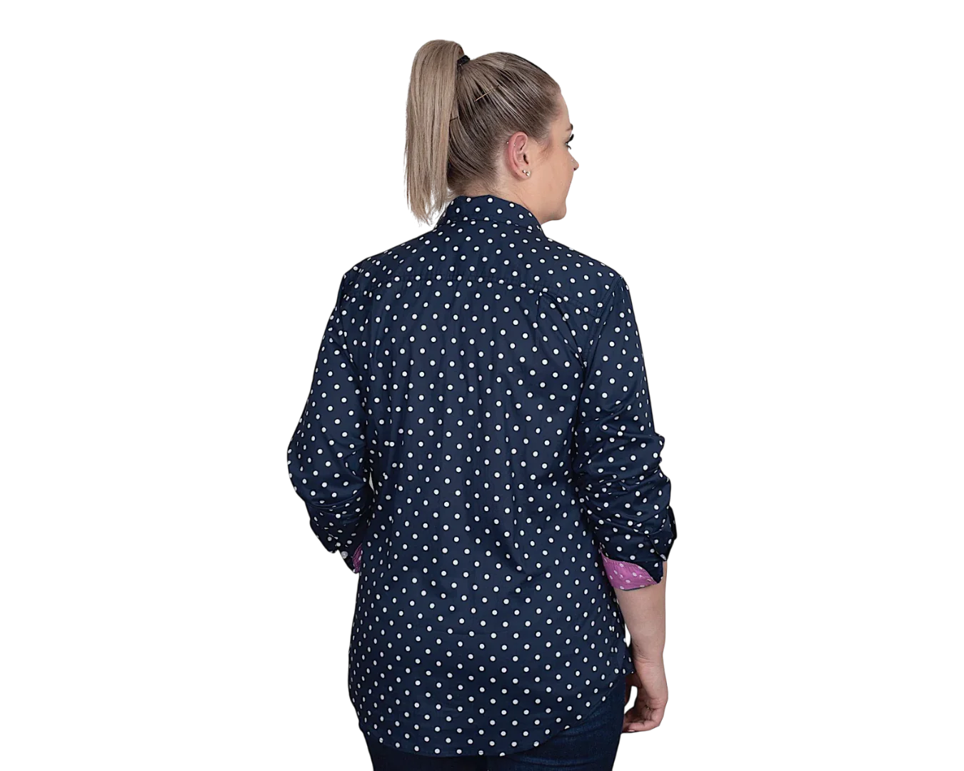 Just Country Womens Abbey Full Button Workshirt - Image 2
