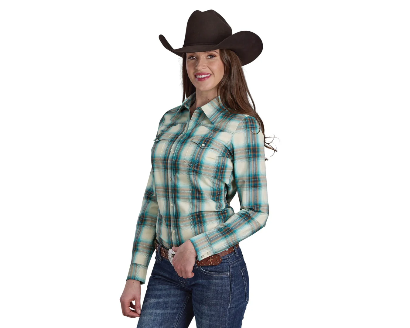 Just Country Women's Amarillo Long Sleeve Shirt - Image 2