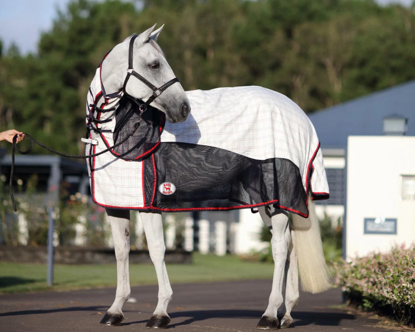Kool Master Air Max Horse Rug Combo - Black & White - Image 2