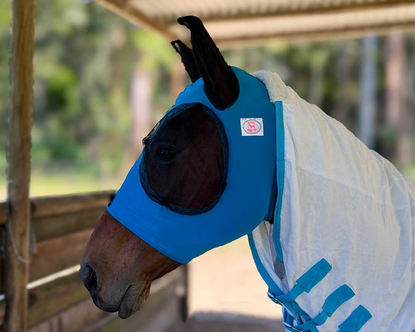 Kool Master Lycra Pull On Fly Mask - Image 3