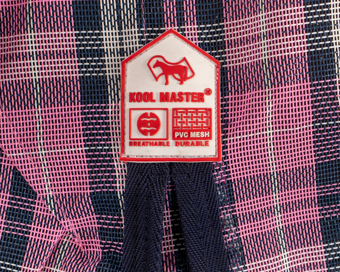 Kool Master PVC Shade Mesh Combo Long Drop Combo - Pink/Navy - Image 7