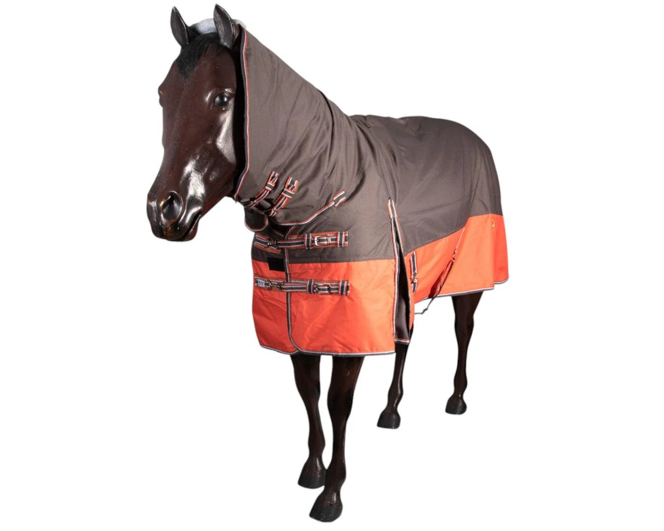 Kozy 1200D 200G Fill Nylon Combo - Charcoal & Coral - Image 8