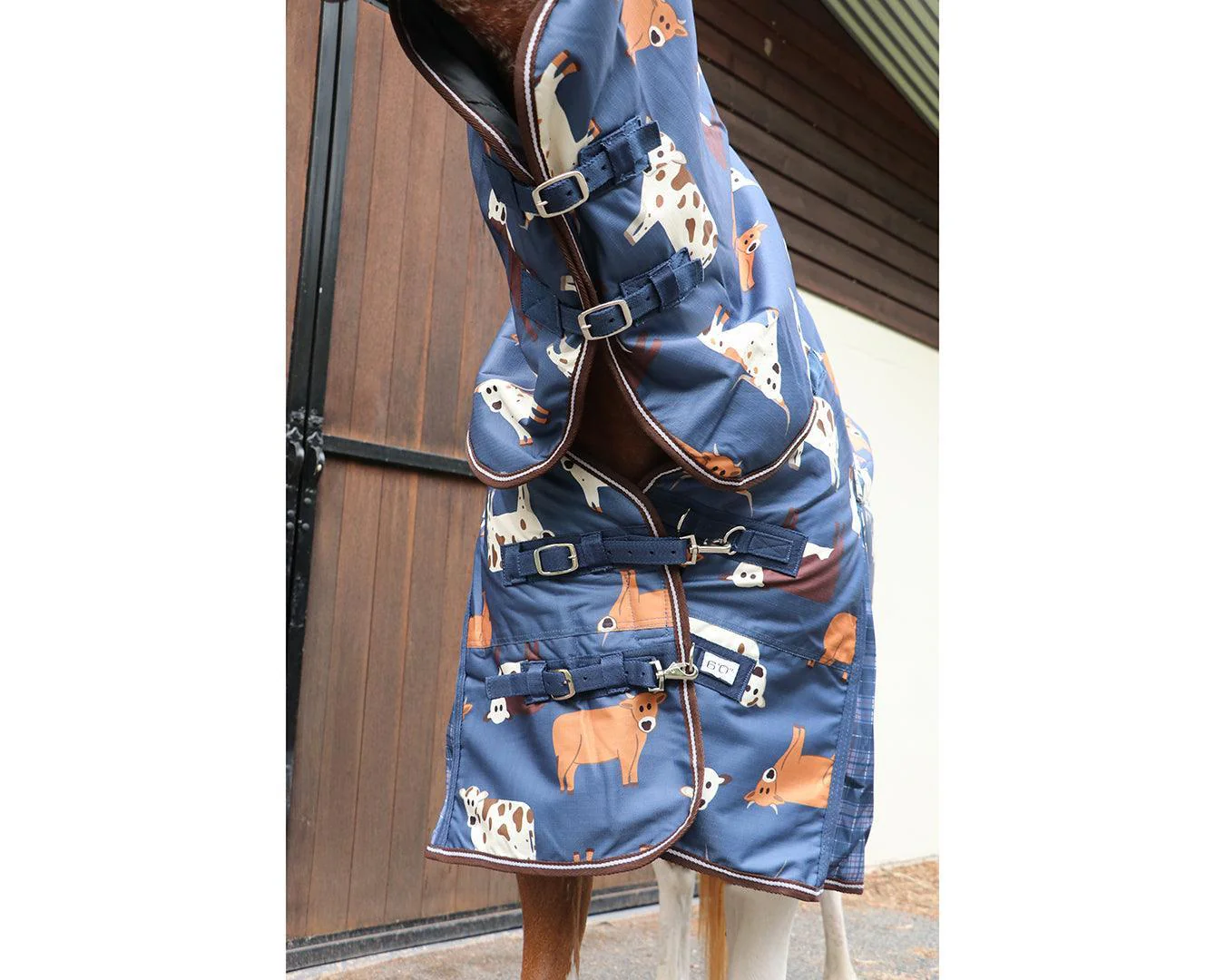 Kozy 1200D 200G Fill Nylon Combo - Navy Cows - Image 4