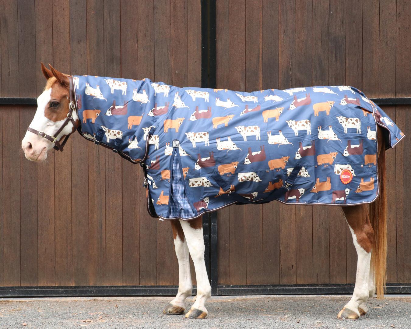 Kozy 1200D 200G Fill Nylon Combo - Navy Cows - Image 5
