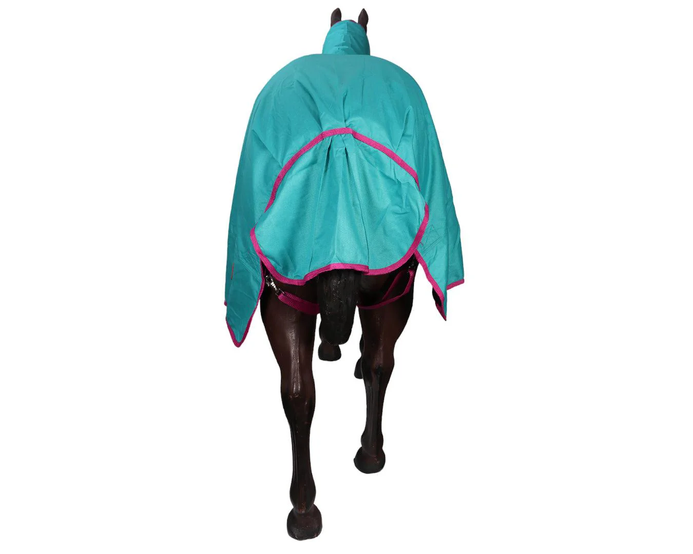 Kozy 1200D Rainsheet Combo - Teal/Cerise - Image 3