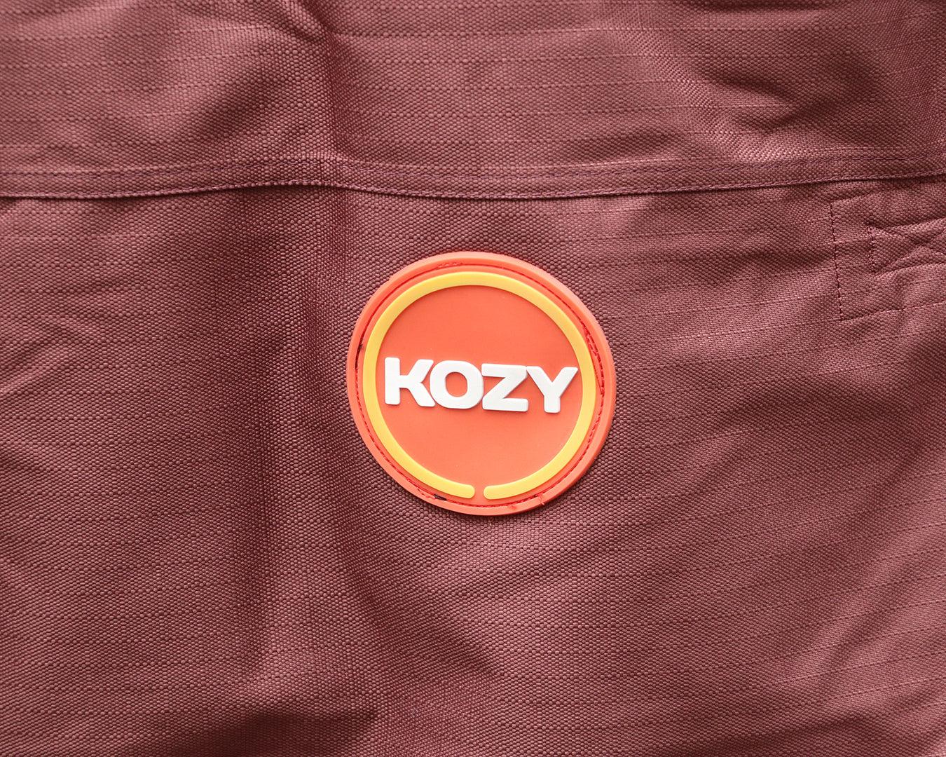 Kozy 1200D Lite Rainsheet Horse Rug Combo - Chocolate - Image 3