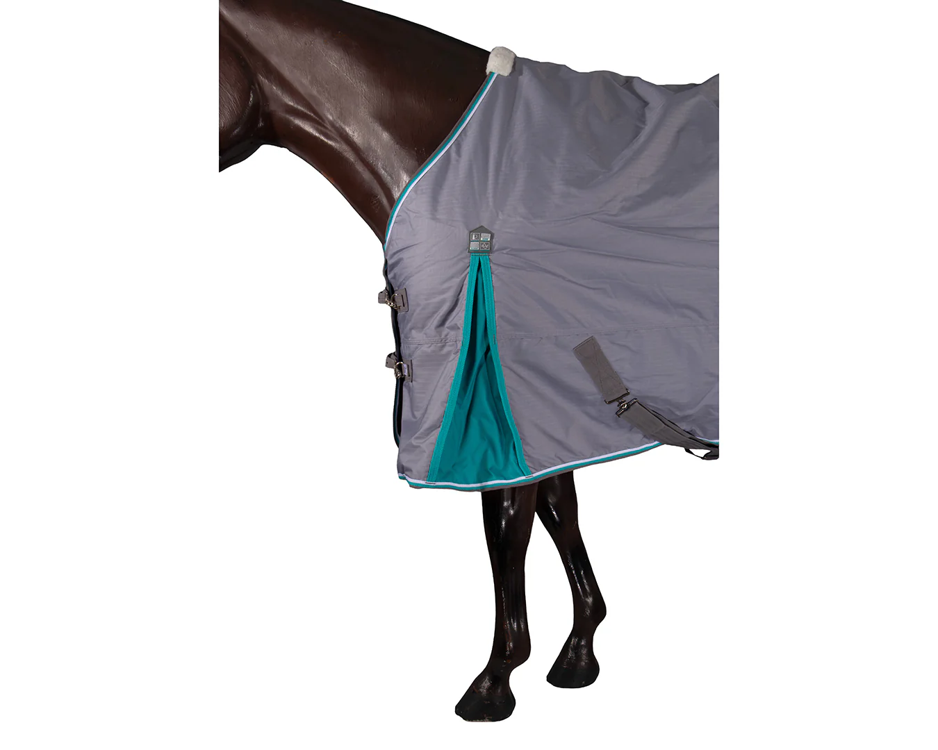 Kozy 600D 100G Fill Winter Rug- Grey - Image 7