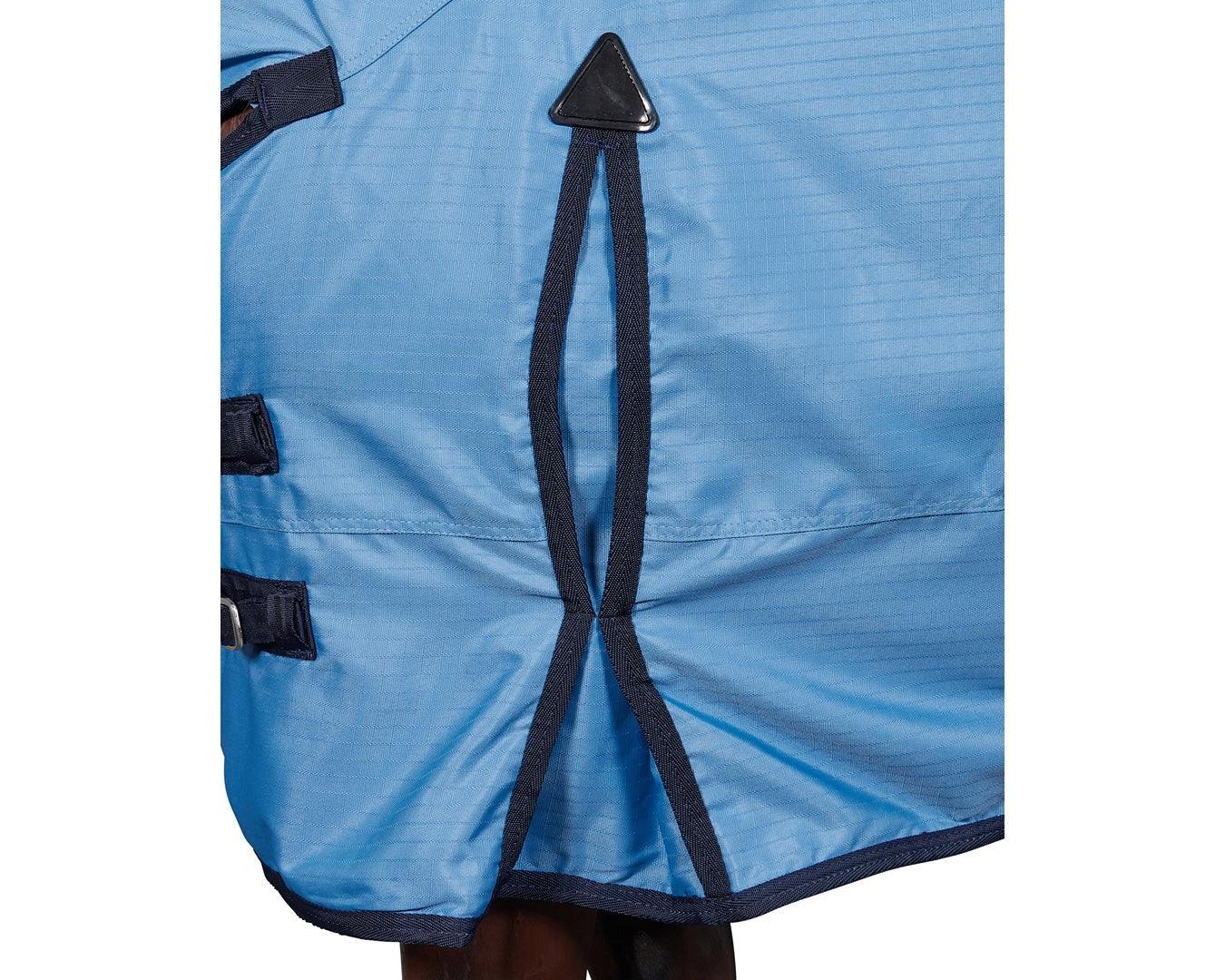 Kozy 600D Lite Rainsheet Horse Rug Combo - Blue - Image 5