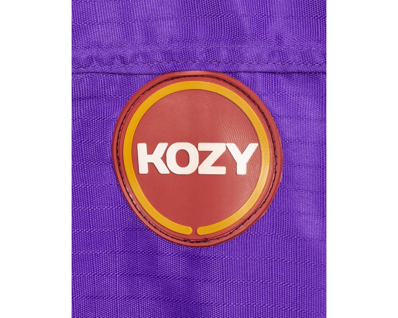 Kozy 600D Lite Rainsheet Horse Rug Combo - Purple - Image 12