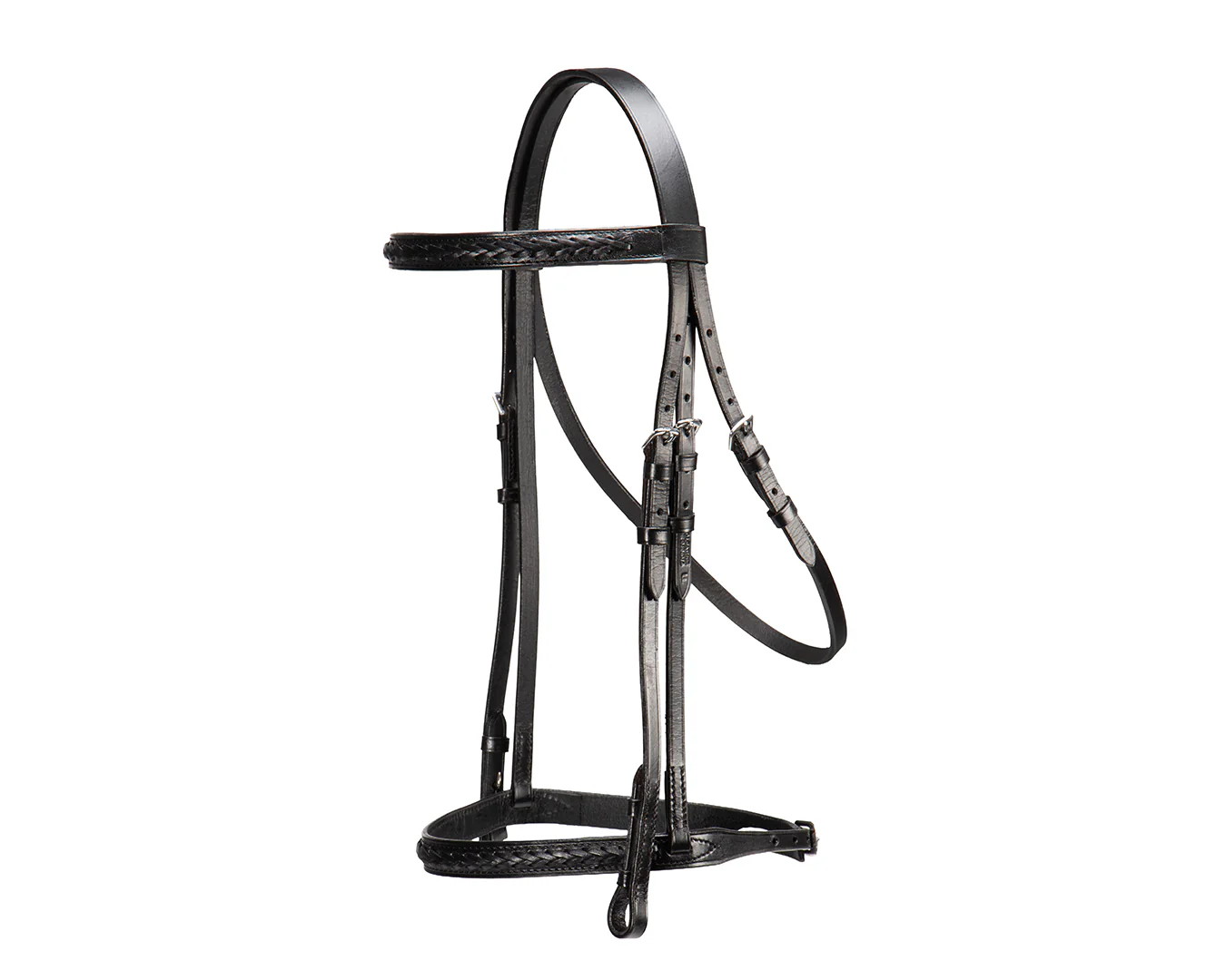 STC Laced Snaffle Bridle w/Reins