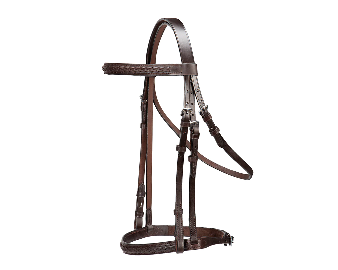 STC Laced Snaffle Bridle w/Reins - Image 2