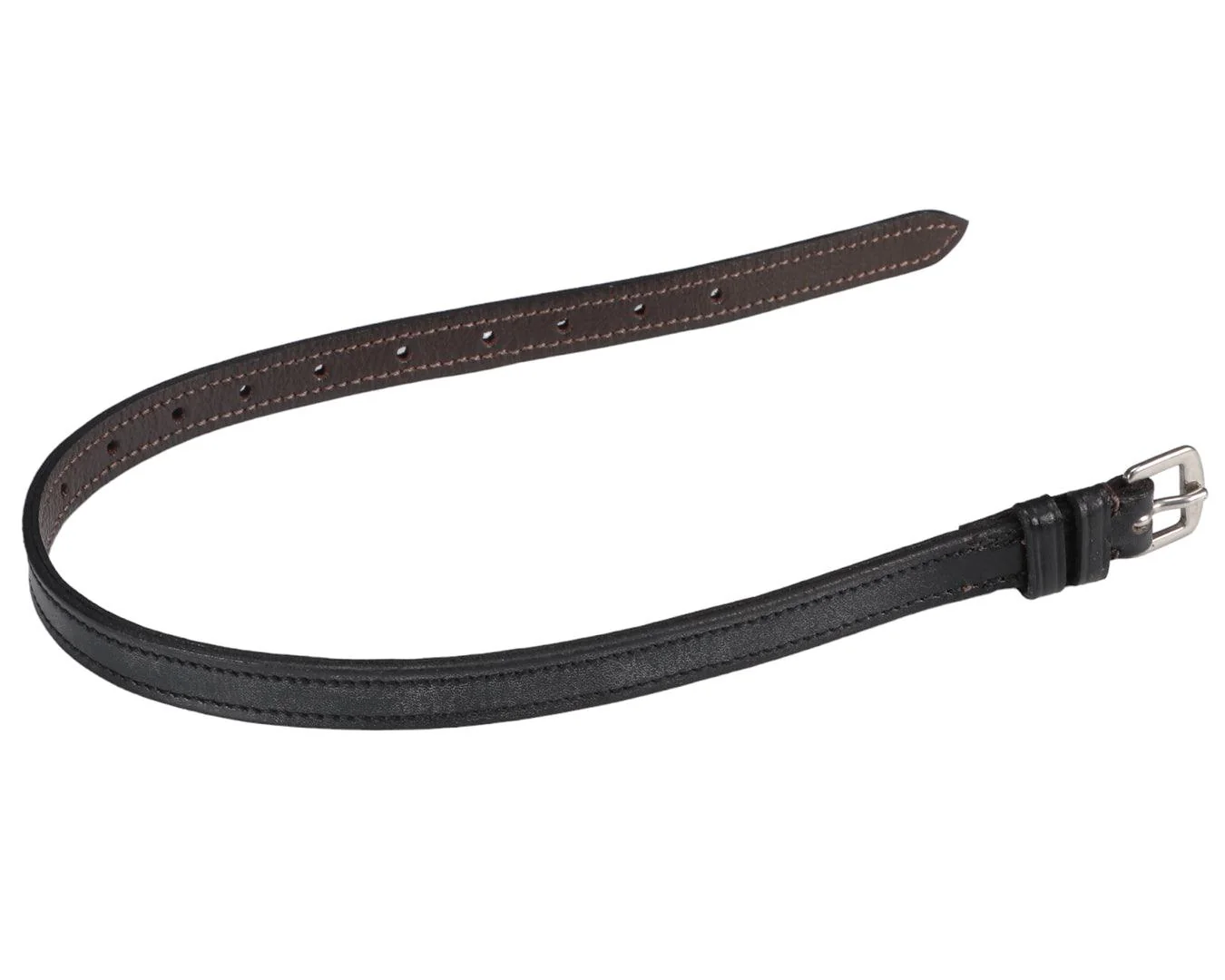 Landsborough Edge Stitched English Spur Straps 1/2" - Image 4