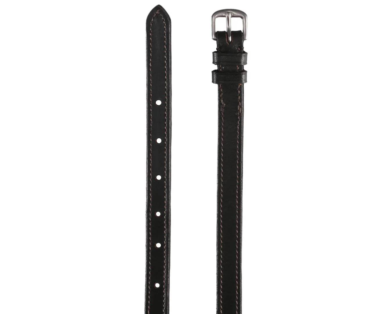 Landsborough Edge Stitched English Spur Straps 1/2" - Image 7