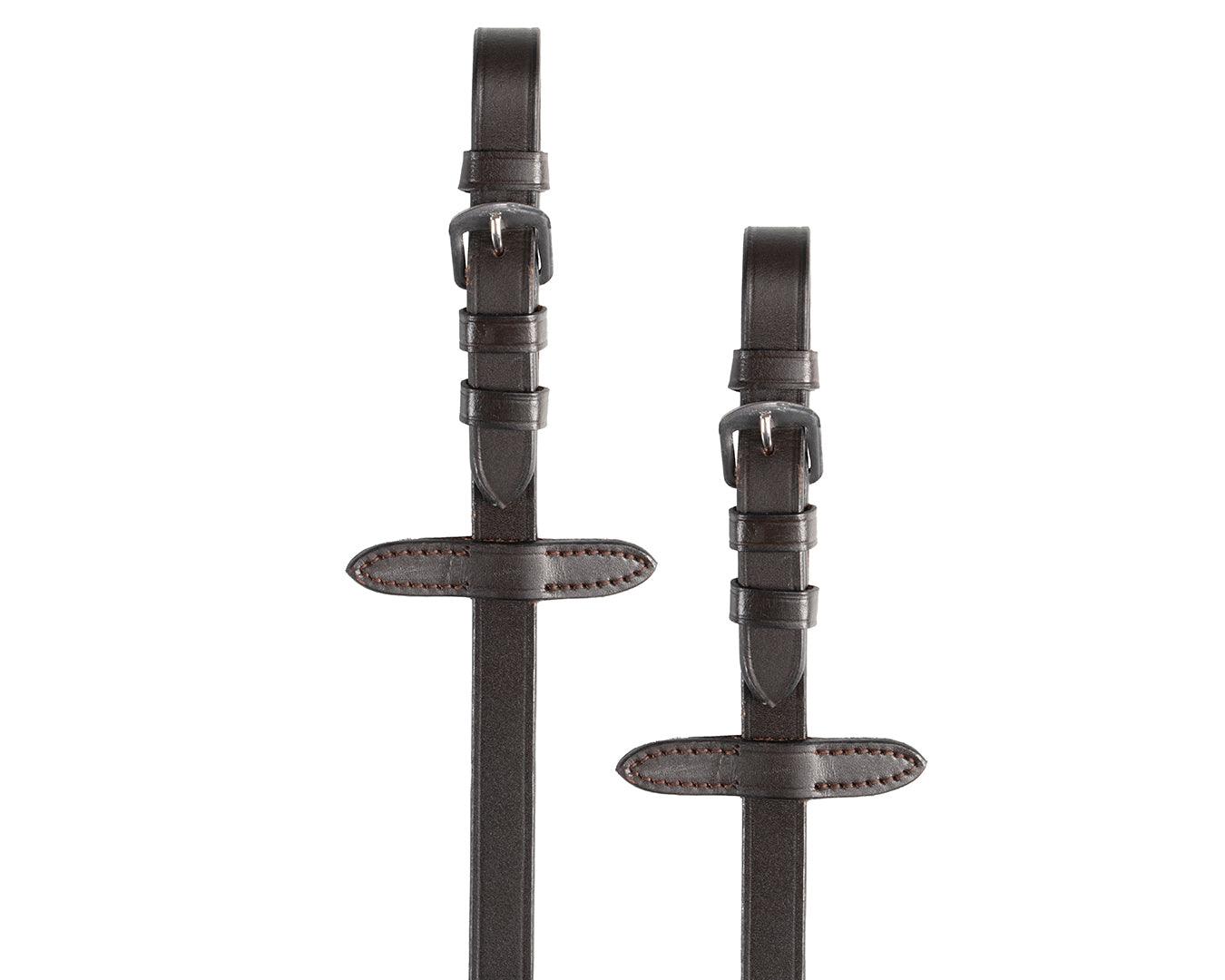 Landsborough Leather Grip Reins With Stoppers - Image 4