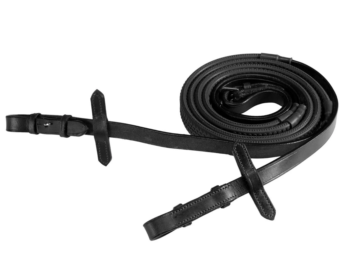 Landsborough Snaffle Bridle - Black - Image 4