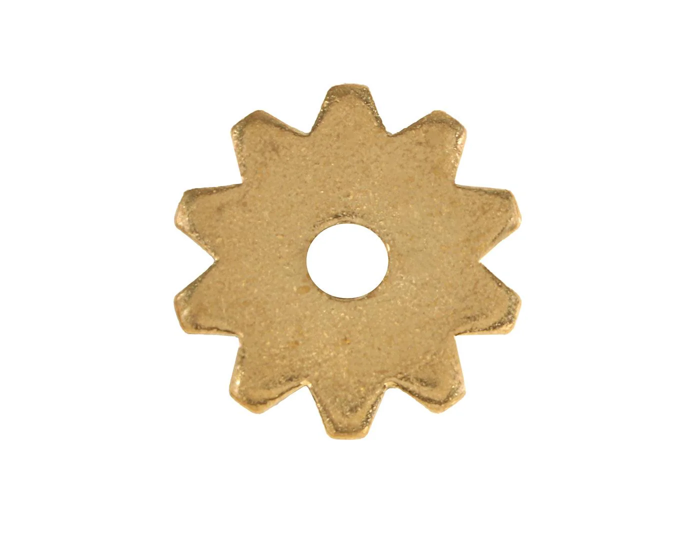 Large Brass Spur Rowels | 10 Point