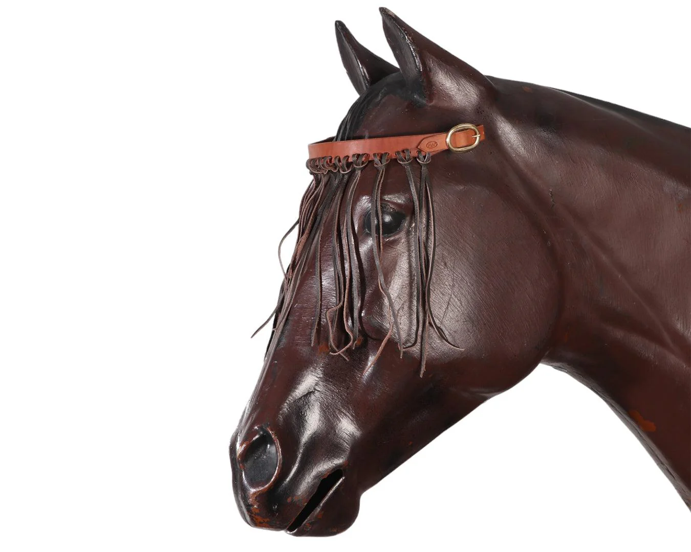 Leather Browband Flyveil - Image 4