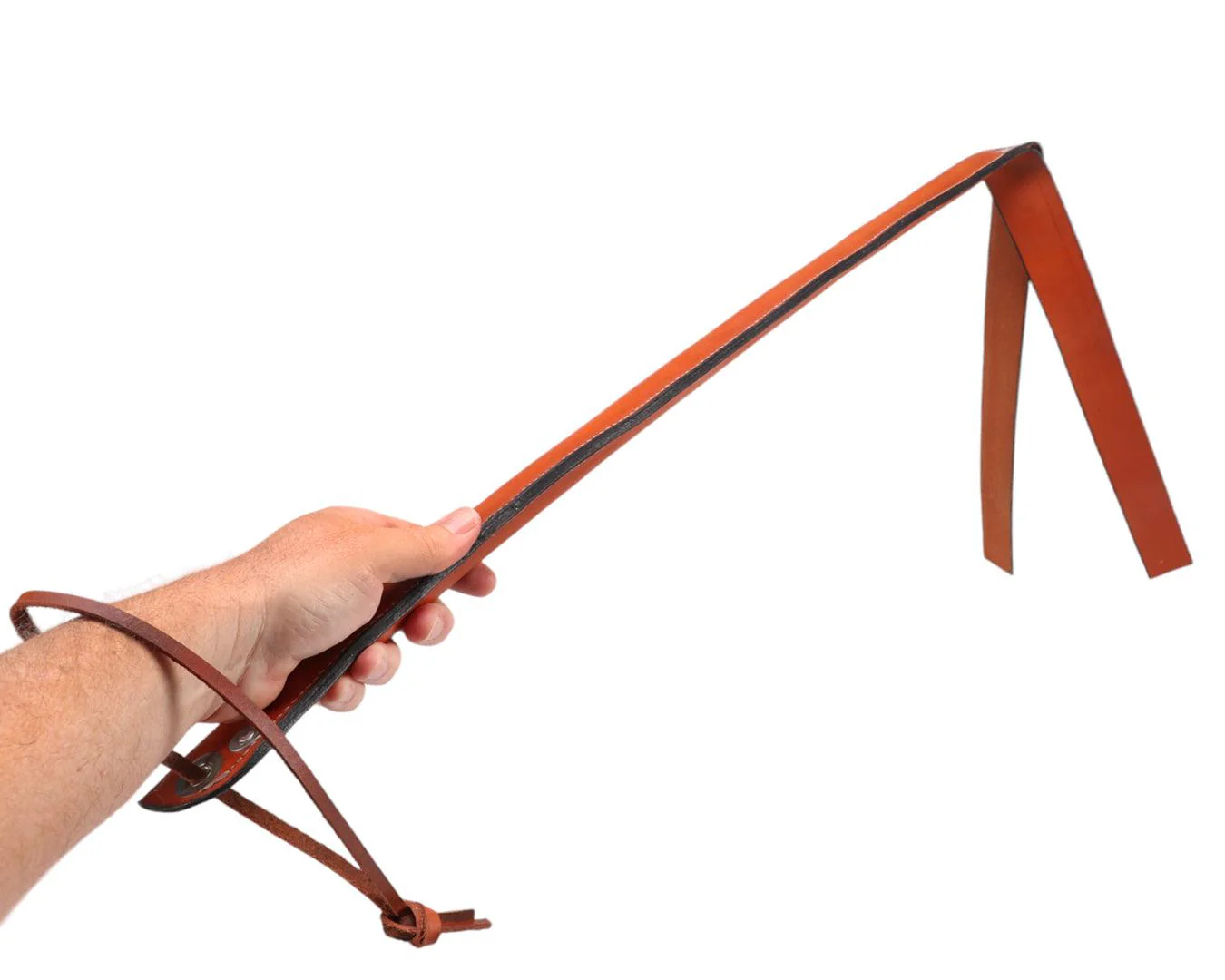 Leather Covered Cattle Cane - Image 3