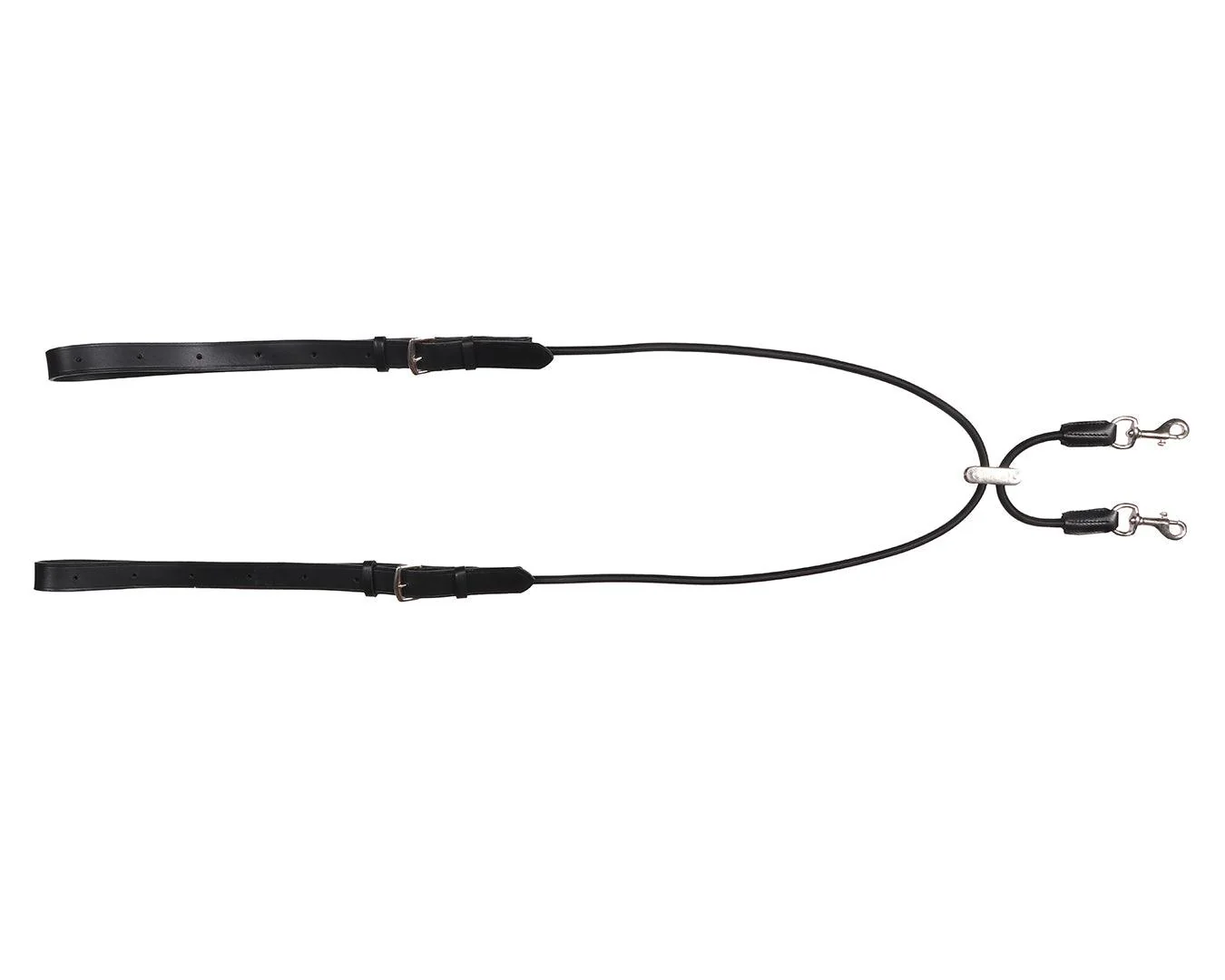 Leather Round Elastic Side Reins