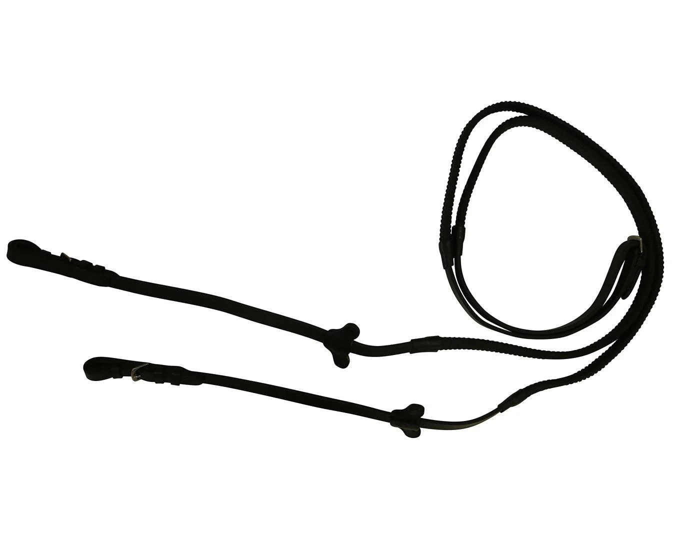 Leather Rubber Grip Reins