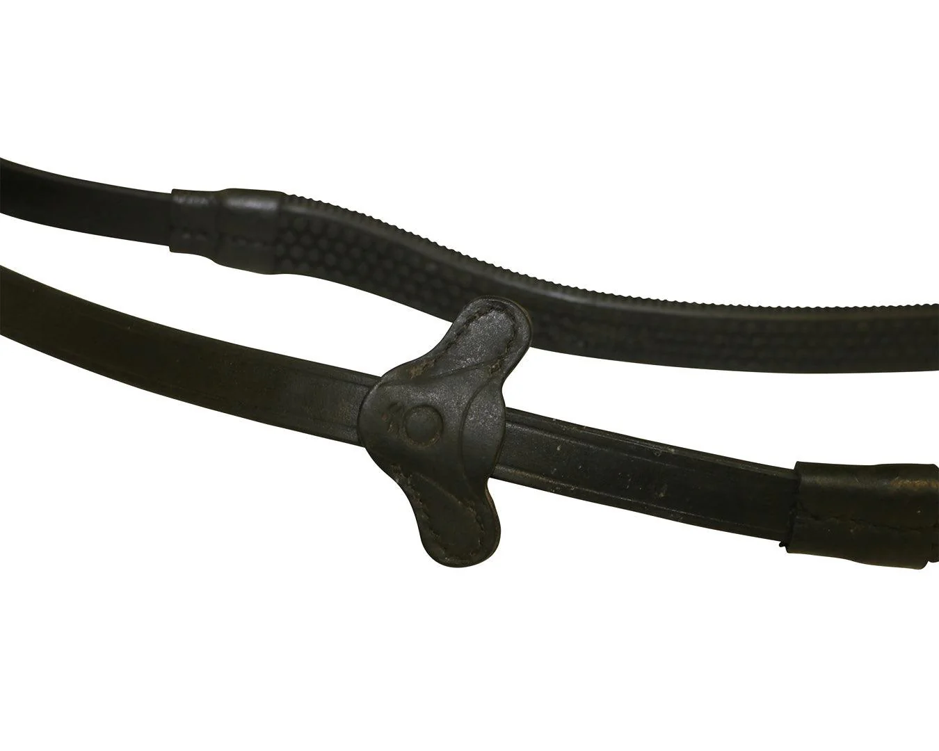 Leather Rubber Grip Reins - Image 2
