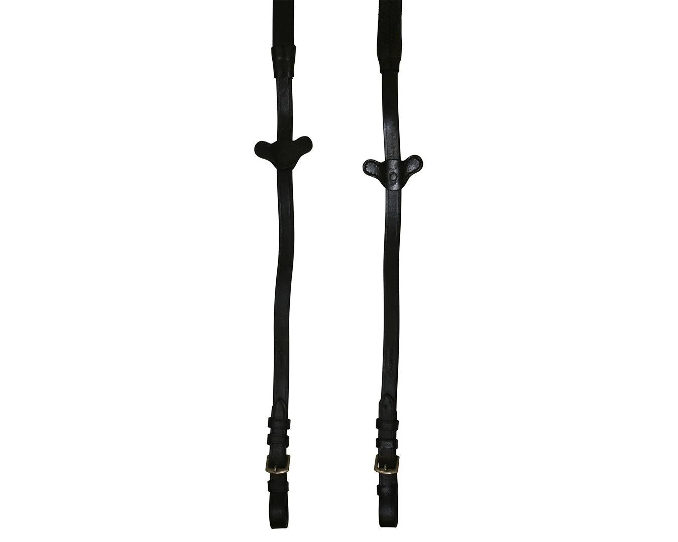 Leather Rubber Grip Reins - Image 3