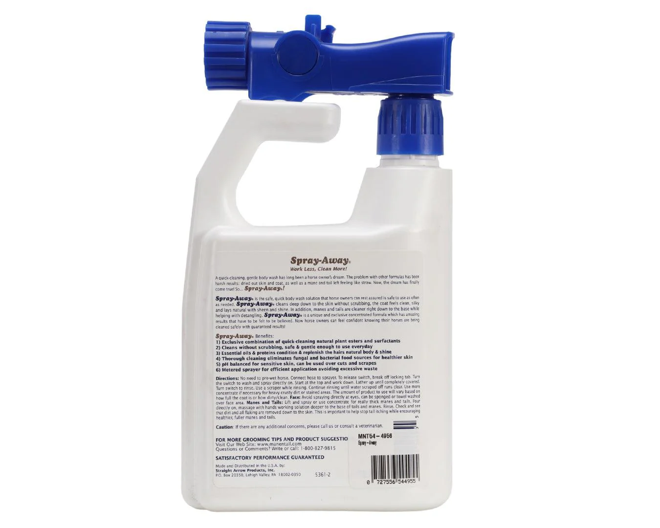 Mane 'n Tail Spray-Away Horse Wash - Image 2