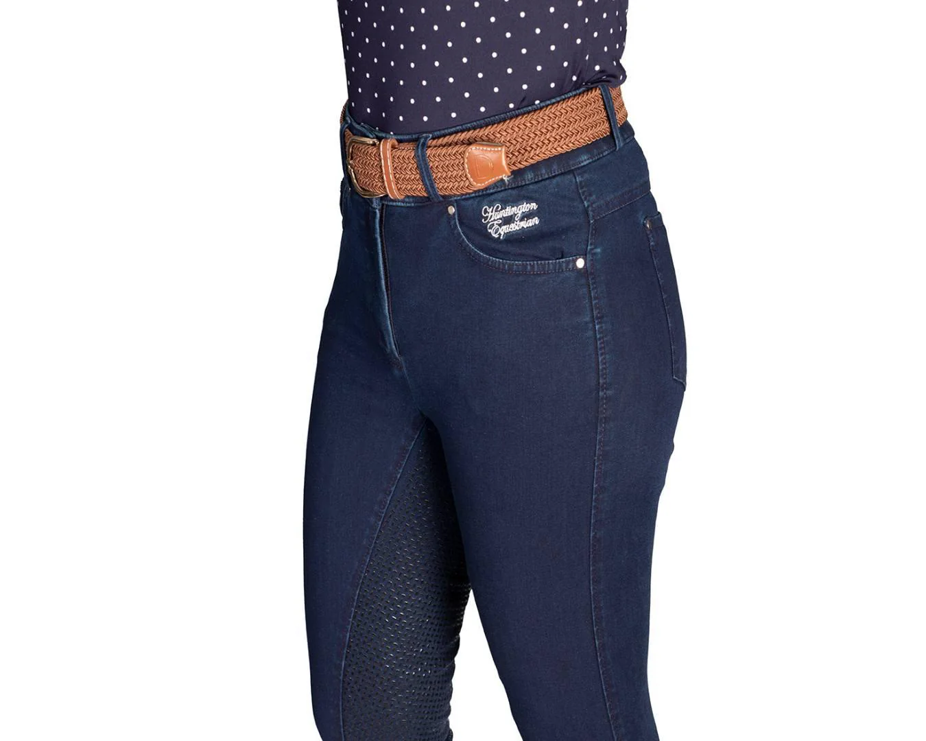 Huntington Matilda Denim Breeches Full Seat - Image 3