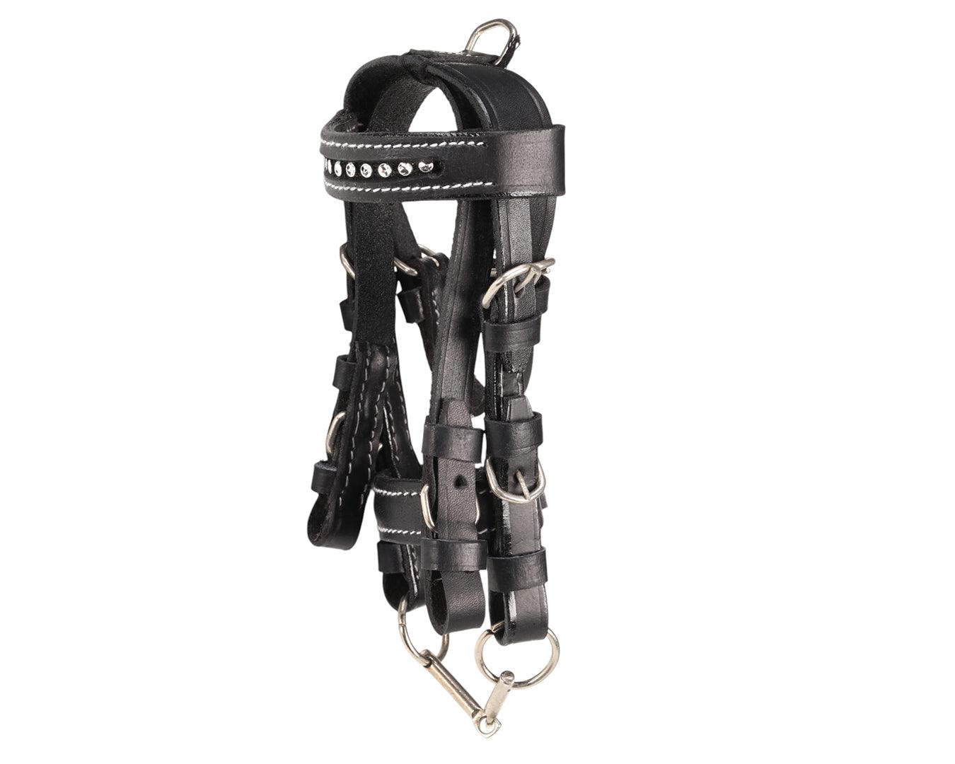 Miniature Bridle with Diamonte Browband - Image 2