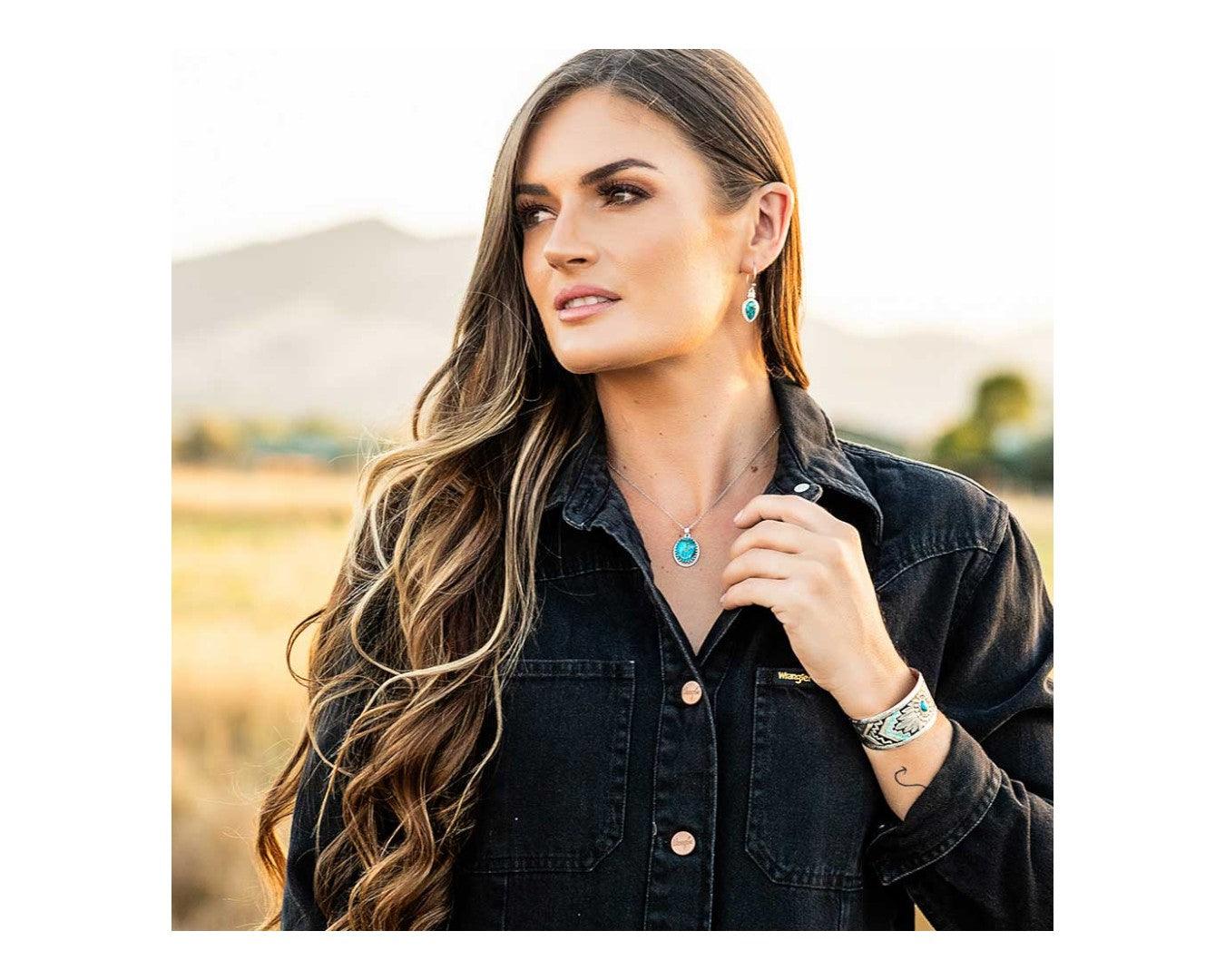 Montana Silversmiths Expression of the West Earrings - Image 2