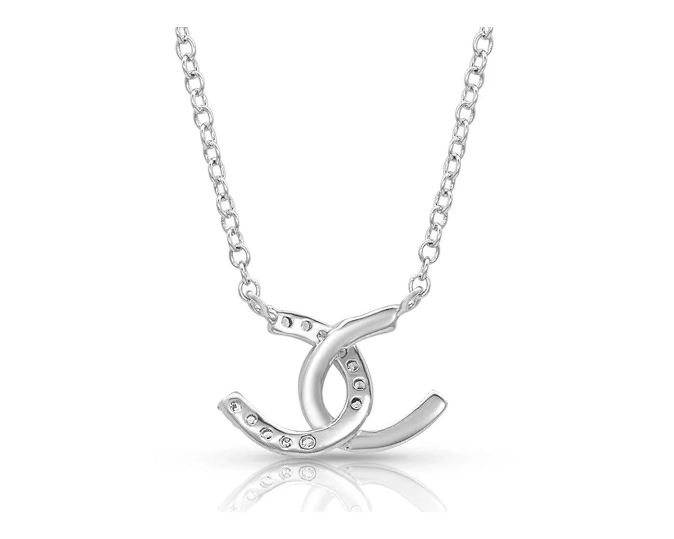 Montana Silversmiths Horseshoe Happiness Necklace - Image 2
