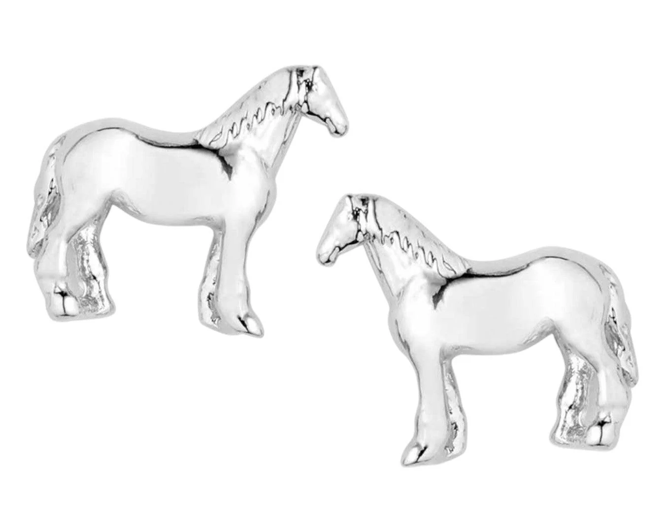 Montana Silversmiths Quarter Horse Earrings