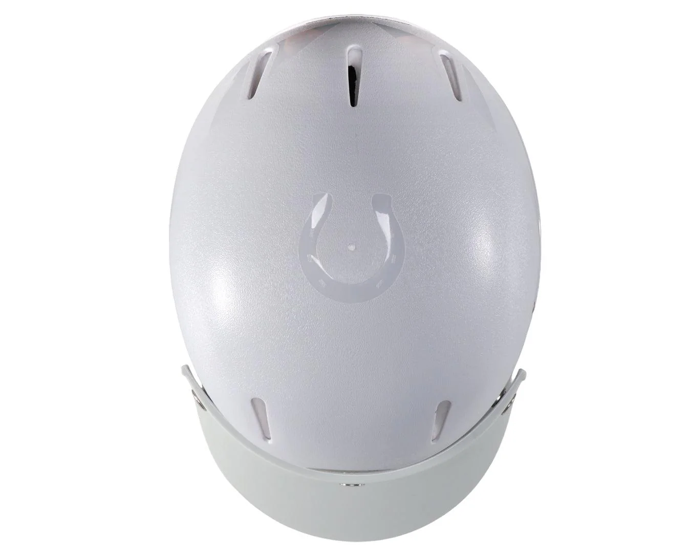 New Derby Safety Riding Helmet - Classic White - Image 6