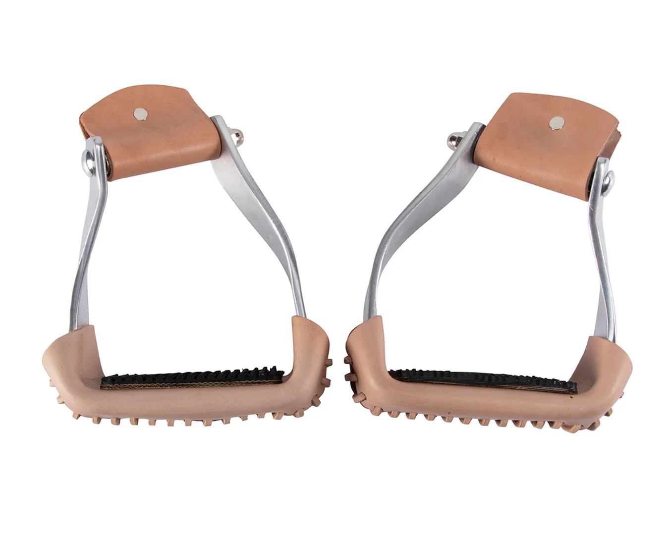 STC Offset Aluminium Oxbows with Leather Treads