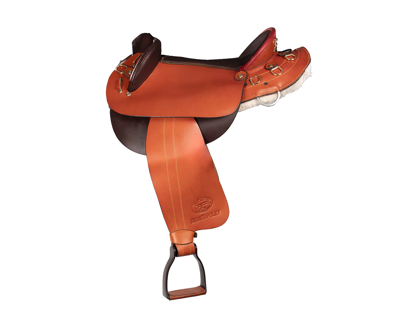 Ord River Bronco Poley Swinging Fender Saddle - Image 11
